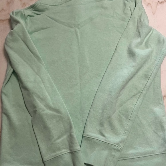 The North Face Women’s Long Sleeve Mint Green Hoodie Size Large - Picture 6 of 6